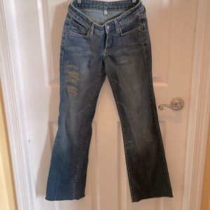 Bebe Vintage Boot Cut Jeans Size 28